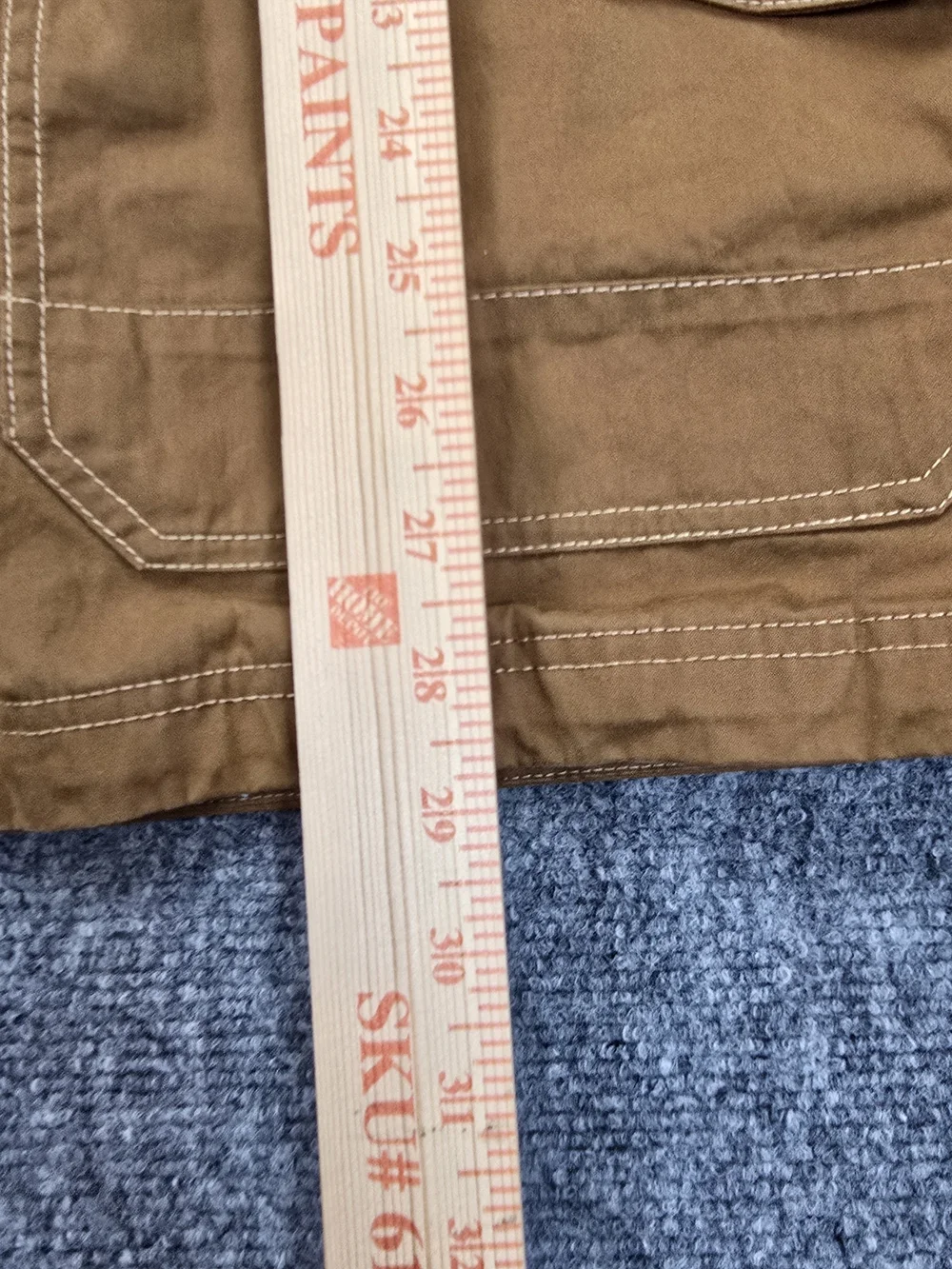 Orvis Mens XXL Tan Field Jacket Utility Safari Barn Coat Hunting Outdoor Cotton